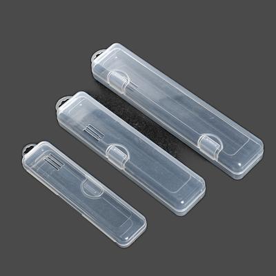 Portable Transparent Makeup Tool Organizer Box, Nail Art Tool Storage Box, Eyebrow Pencil & Eyeliner Brush Holder, Fishing Gear Organizer