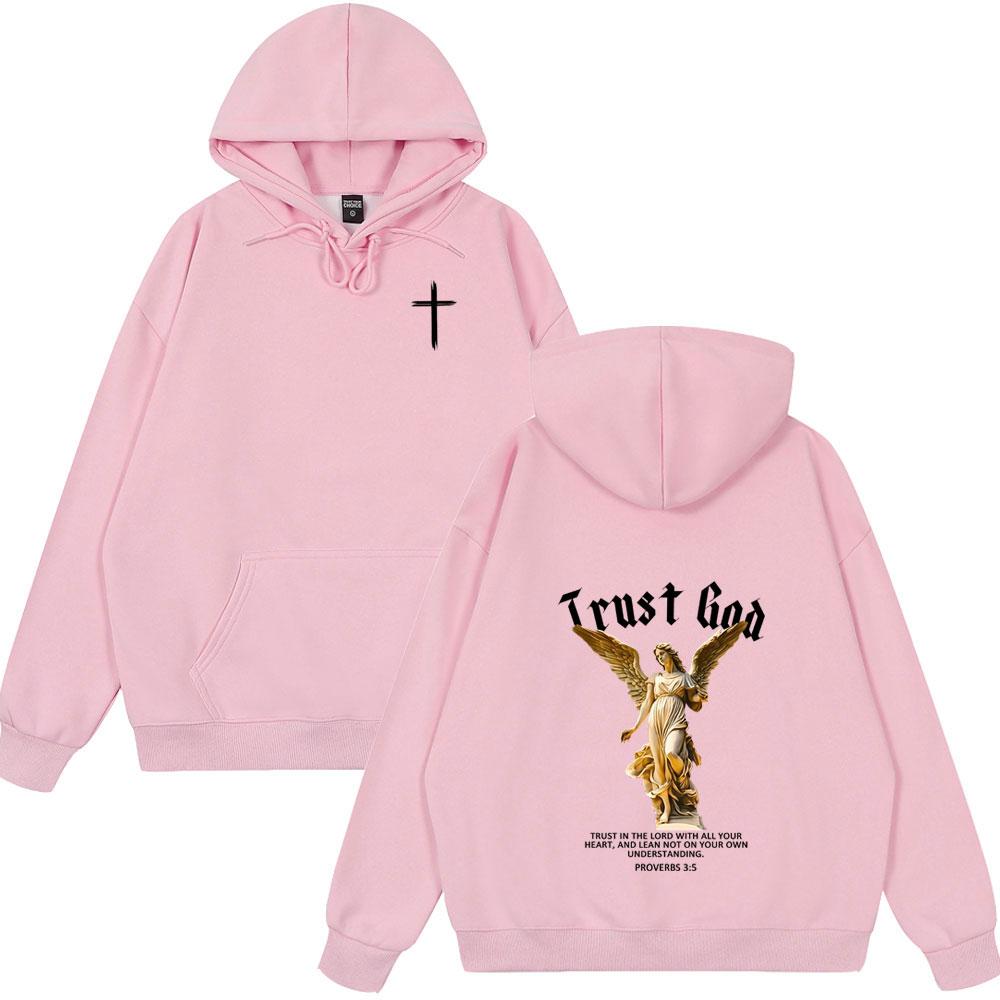 Christian Jesus Bible Verse Vintage Wears Mens Women Clothing Fashion Casual Harajuku Oversized Couple Style Winter Streetwears