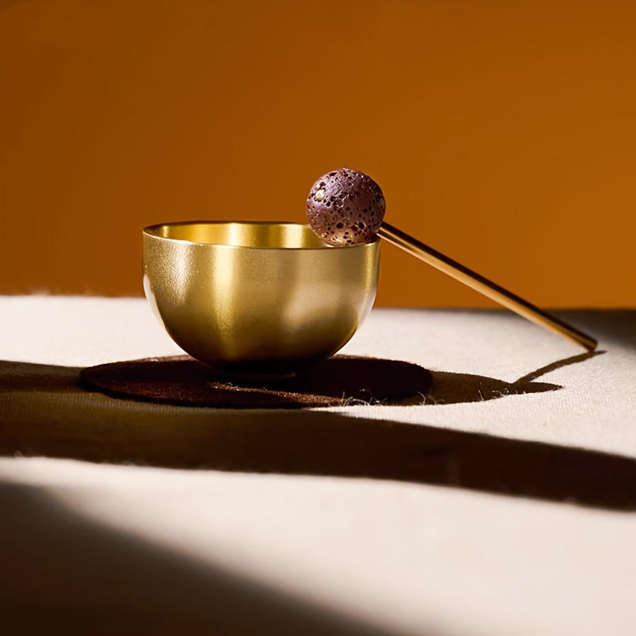 1set Tibetan Singing Bowl,Handcrafted Copper Meditation Bowl,with Mallet and Ball Included,for Sound Healing and Meditation