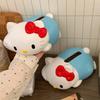 1 st Vardagsrum Sovrum Skrivbordsmodell Prydnader Tecknad Hello Kitty Servettställ Pappersförvaring Barnfödelsedagspresent