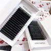 Matte Black Cashmere Eyelash Extensions Individual Lash Volume Natural C/D/CC/DD Private Label Velvet Lash Extension