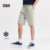 Semir Men's Cool Touch Loose Fit Straight-Leg Mid Shorts