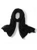 Women Wool Cashmere Tassels Scarf Pashmina Openwork Simple Big Scarves Wrap Shawl Men Cashmere Light-Thin Outer Wraps Hijab