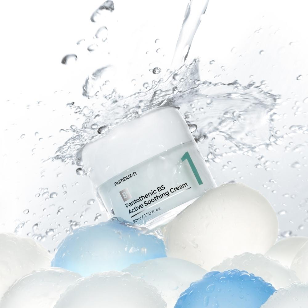 Numbers Inn [Feuchtigkeitsberuhigend] [Nur für junge Haut] Numbers Inn Nr.. 1 Pantothensäure Aktive Beruhigungscreme 80ml 1+1 Projekt