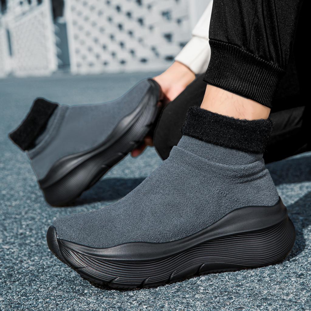 Men's Sneakers Warm Cotton Snow Ankle Boots Casual Shoes Couple Platform Shoes Men Boots Designer Shoes Warm Sock Boots