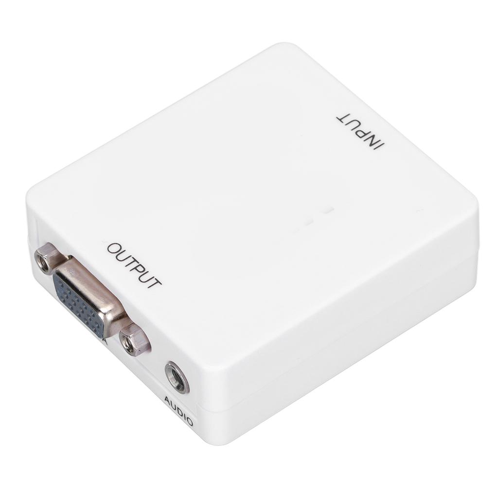 HD Multimedia Interface To VGA Converter Mini 1080P Audio Video Output Adapter for PS3 LED Display