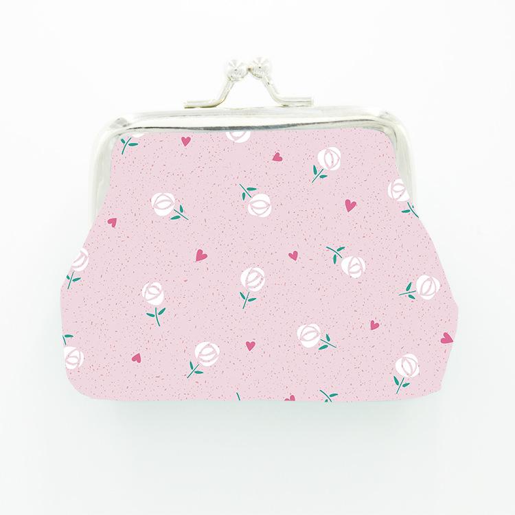 Frauen Neue Retro Geldbörse Damen Geld Schlüssel Kopfhörer Brieftasche Schnalle Candy Farbe Mädchen Münze Lagerung Taschen Beutel