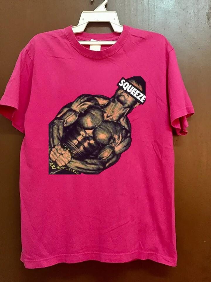Squeeze (Squeeze album) Short Sleeve Pink All Size unisex T-Shirt XL