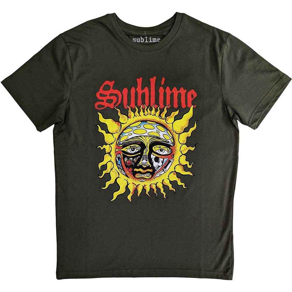 

Sublime Yellow Sun T-Shirt Green New Unisex T-Shirt XXL