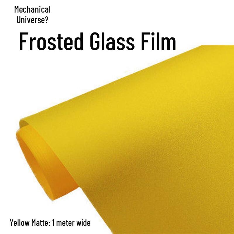 Colored Frosted Privacy Window Film