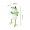 Vaguelly Cuddly Frog Plush Toy, Made with Fluffy and Cotton Materials, Soft and Cute Animal Doll, Perfect as a Sofa or Bed Cushion or Gift