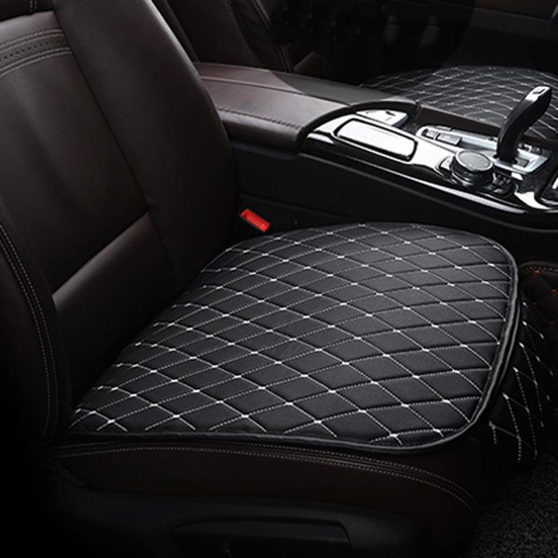 

Универсальные чехлы для автомобильных сидений, чехлы для сидений из искусственной кожи, автомобильные аксессуары для салона, защитные коврики, кожаные опорные накладки для автомобильных сидений