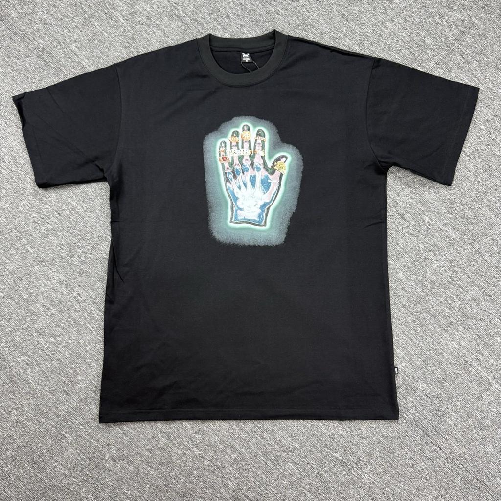 Amerikanische grenzüberschreitende trendige Marke PATTA Designgefühl Buchstabendruck Kurzarm-T-Shirt Herren- und Damen-Trendmarke Vielseitiges lockeres Oberteil