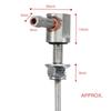 49cm Auto Heater Fuel Standpipe Stainless Steel Heat-resistant Tank Oil Extractor Fuel Tank Sender for Webasto/Eberspacher
