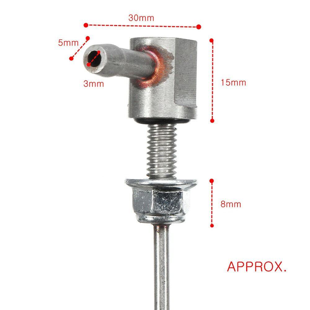 49cm Auto Heater Fuel Standpipe Stainless Steel Heat-resistant Tank Oil Extractor Fuel Tank Sender for Webasto/Eberspacher