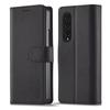 Flip Cards Solt Leather Case For Samsung Galaxy Z Fold 7 6 5 4 3 5G Card Pocket Folding Cover Wallet Book Bag Fold5 Purse Coque