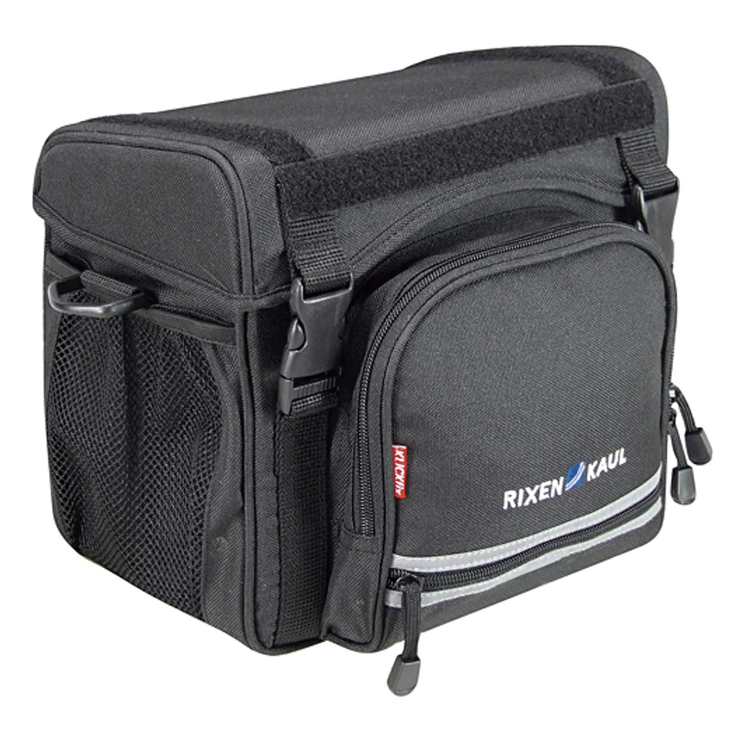 

Genuine KlickFix Rixen & Kaul All-Rounder Touring Cycle Front Bag, Black, W26xH24xD16cm