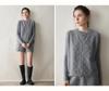 Women's Diamond Knit Cashmere Zipper Cardigan Vest - Loose, Thickened for 2025 Autumn/Winter
