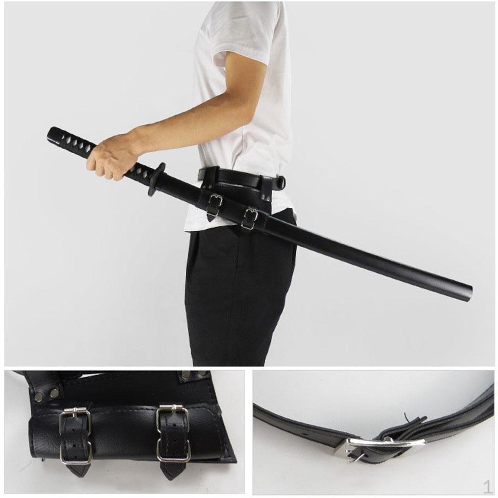 Cutter Case Rack, Medieval Holder, PU Leather Rapier Belt, Adult Men Knight Battle Waist Sheath,