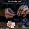 TEHAUX 1 Roll DIY Copper Chain Chains for Jewelry Making Earrings Anklets Connector Extender Copper Necklace Charm Holder for Necklace Jewelry