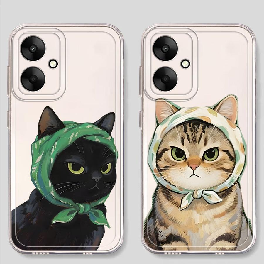 Case for Xiaomi Mi 11T Pro 11 Lite Soft Phone Cover Cartoon Cat