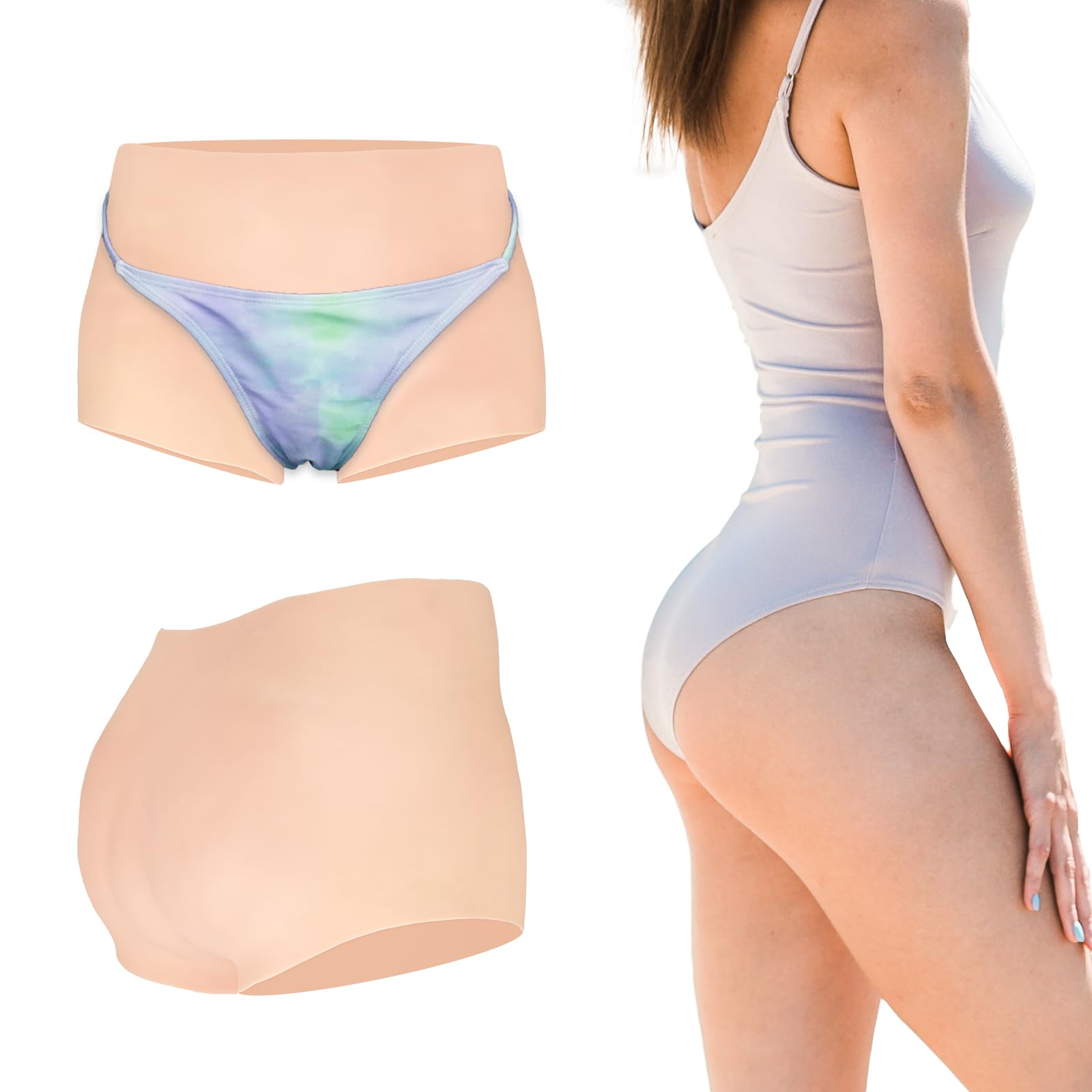 

Силиконовые Реалистичные Легко Надевать и Снимать Поддельные Поддельные Для Шорт Стиля [KUMIHO] Брюки, Шорты, Легкие, Вход, Брюки для Смены Пола,