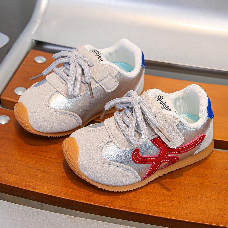 Children's sports shoes 2025 new spring and summer breathable single net shoes girls German training shoes boys Forrest Gump shoes Internet celebrity 