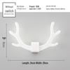 Creative Modern Horn LED Wall Lamp for Children's Bedroom and Bedside
