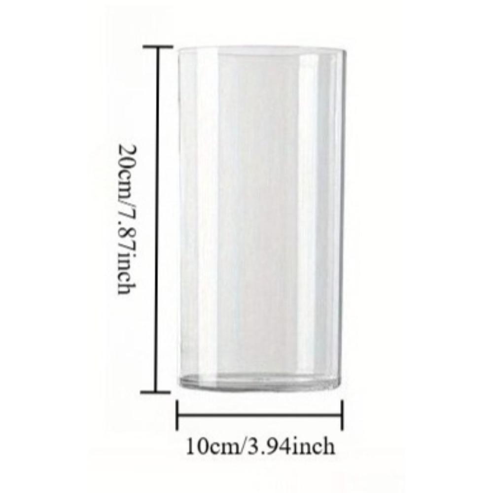 Небьющийся акриловый прямой ваза простой круглый цветок увлажняющий ведро домашний настольный декор