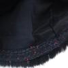 Rene made in Japan Minirock aus Tweed 36 Navy System TISSUE Damen Gebraucht