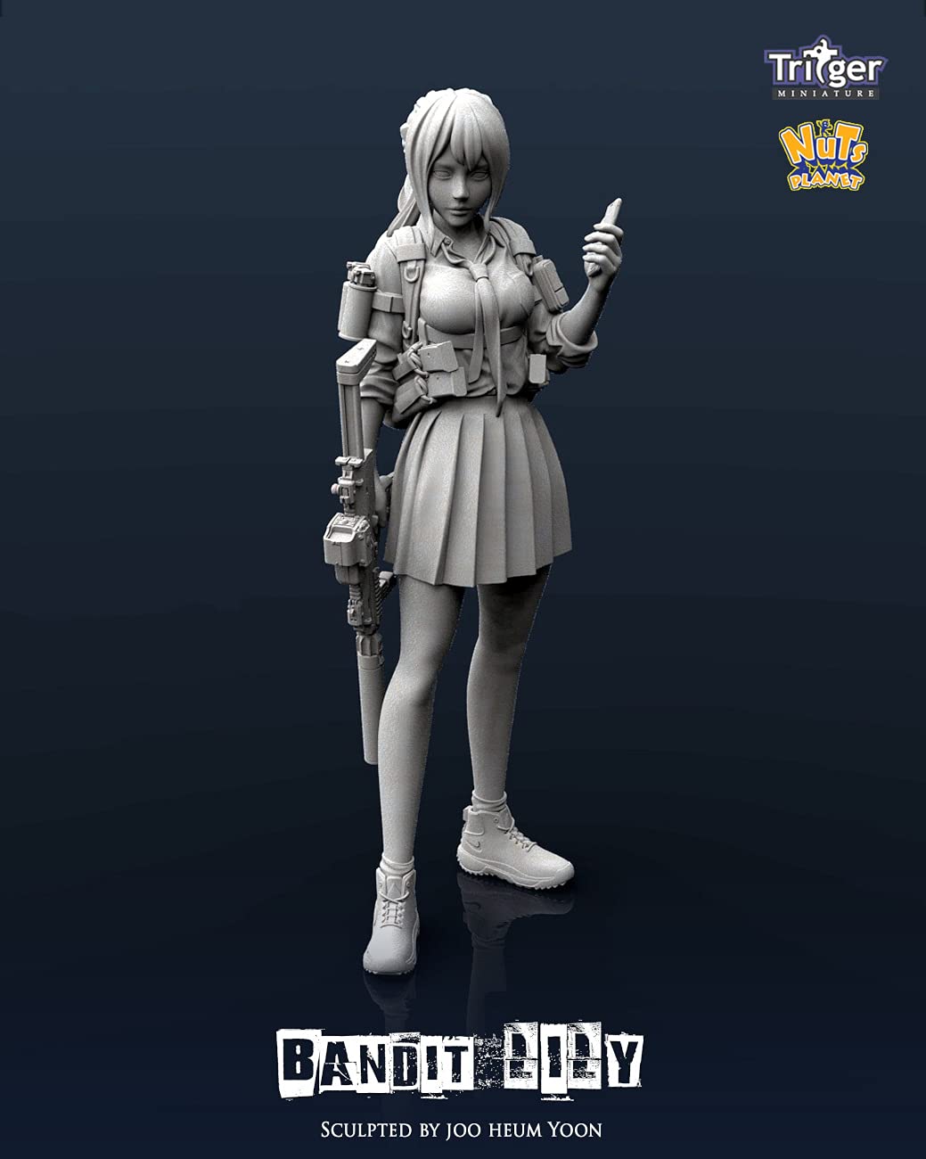 

Nuts Planet 1/35 Bandit Lily: A Young Target-Catcher Resin Kit T35037