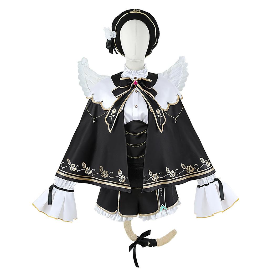 [Milky Time] VTuber Angel Costume from VSPO! Kurumi Noa (Halloween Cosplay)