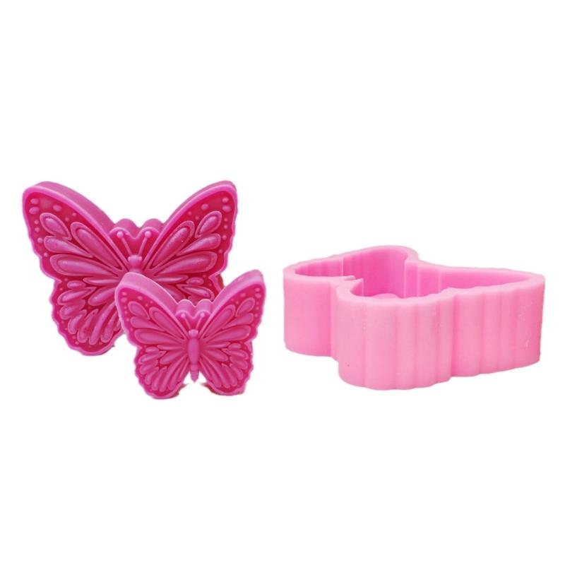 Butterfly Candle Molds Silicone Mould Animal Molds Scented Candle Casting Molds for Cake Chocolate Fondant Decorations
