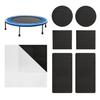 6Pcs/Set Trampoline Patch Repair Kit Self-Adhesive Round Square Rectangular Patches for Repairing Holes Tears In Trampoline Mat