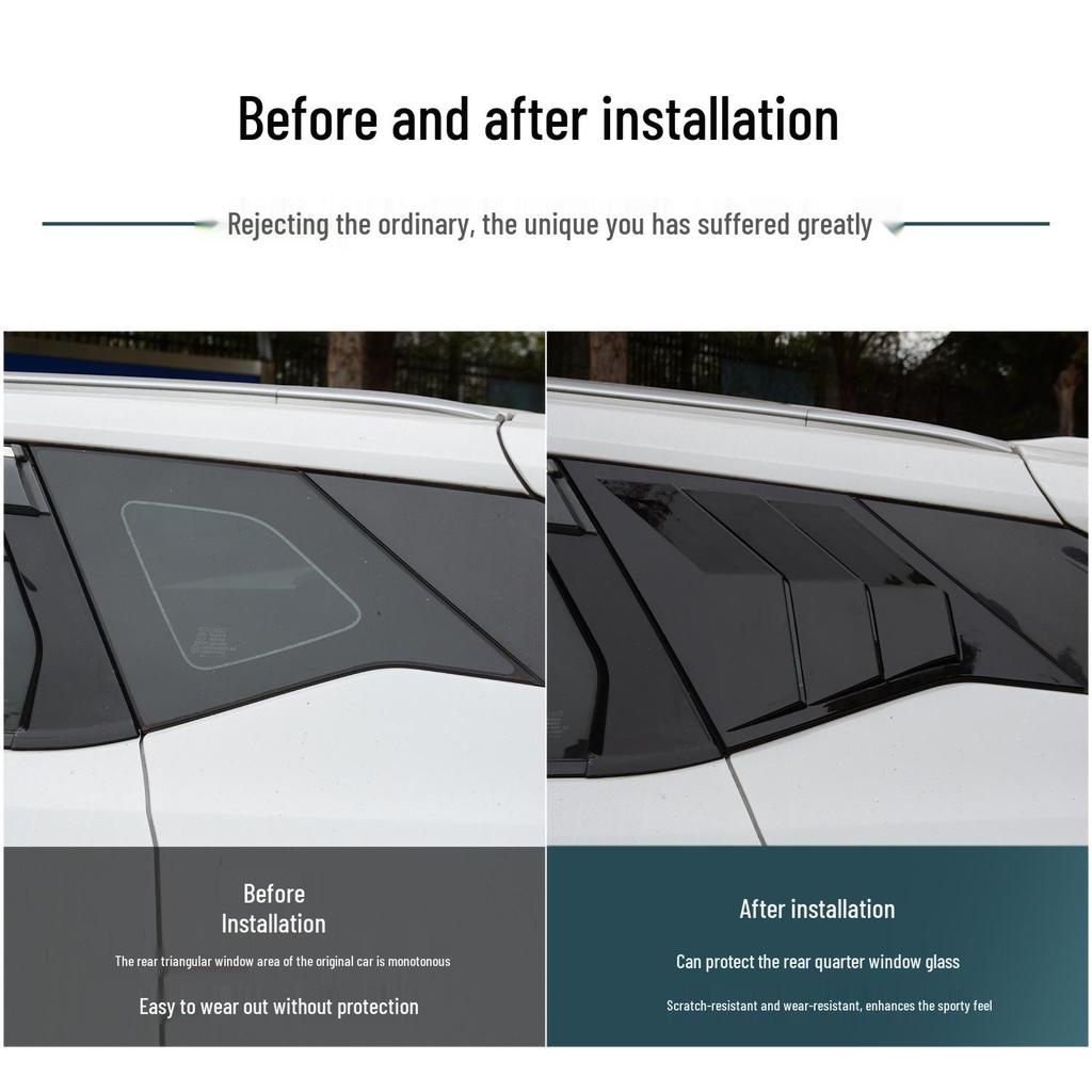 Changan UNI-Z Oshan Z6 Rear Window Louver Trim Decorative Strip