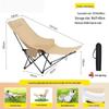Adjustable Outdoor Folding Recliner Chair with Leg Rest – Four-Speed Moon Chair