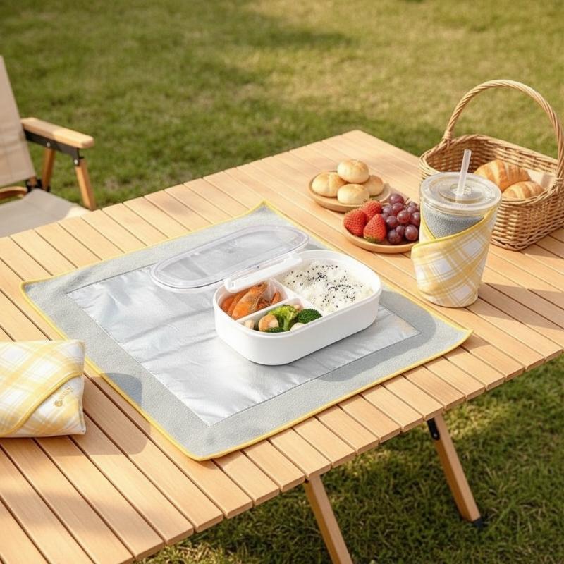 Multifunctional Insulating Wrap Cloth Reusable Keep Warm Cold Preservation Pouch For Lunch Box Iced Drink Camera Wrapping Cloth