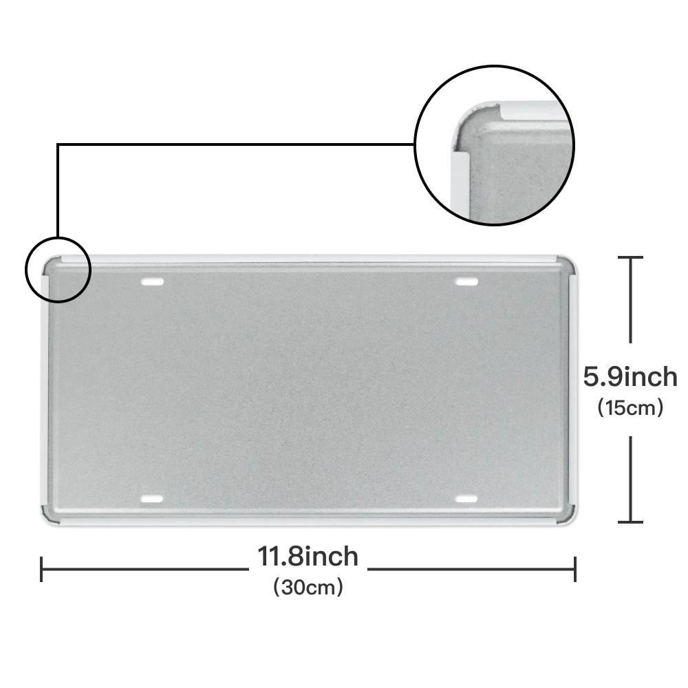 Putuo Decor French City Metal Sign Licenses Plate Plaque Metal Vintage Tin Sign Decor Bar Pub Man Cave Club Decoration