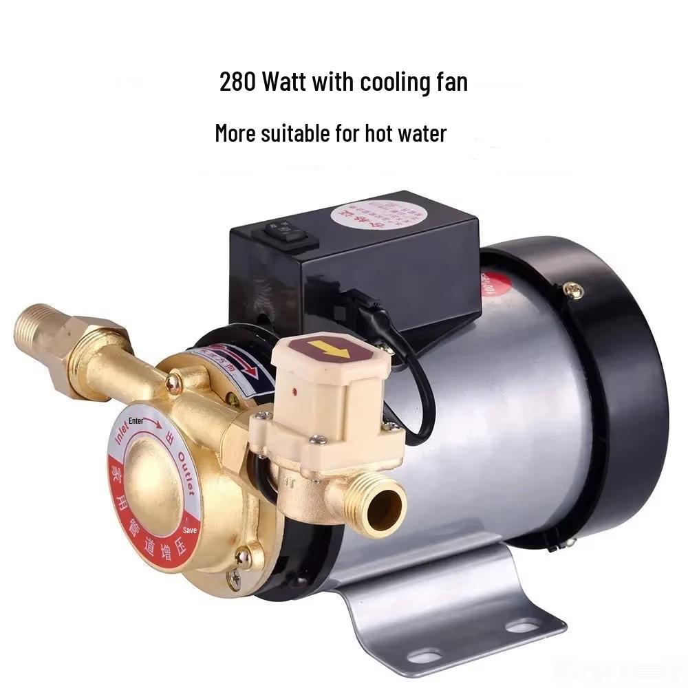 Silent Household Booster Pump with Auto Flow Switch for Tap Water/Heaters