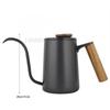 600ml Coffee Machine Fashion Stainless Steel Handle Drip Coffee Pot Long Gooseneck Spout Kettle Portable Coffee Maker kettle