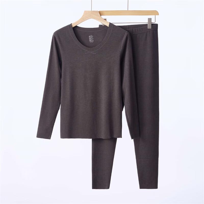 Muqingqing Shengge Unisex Velvet Thermal Underwear Set