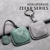 Interior Mouldings Sheepskin 4 Buttons Car Remote Key Case Cover for Zeekr 001 X 2021 2022 2023 for ZEEKR 001 009 Full Protector