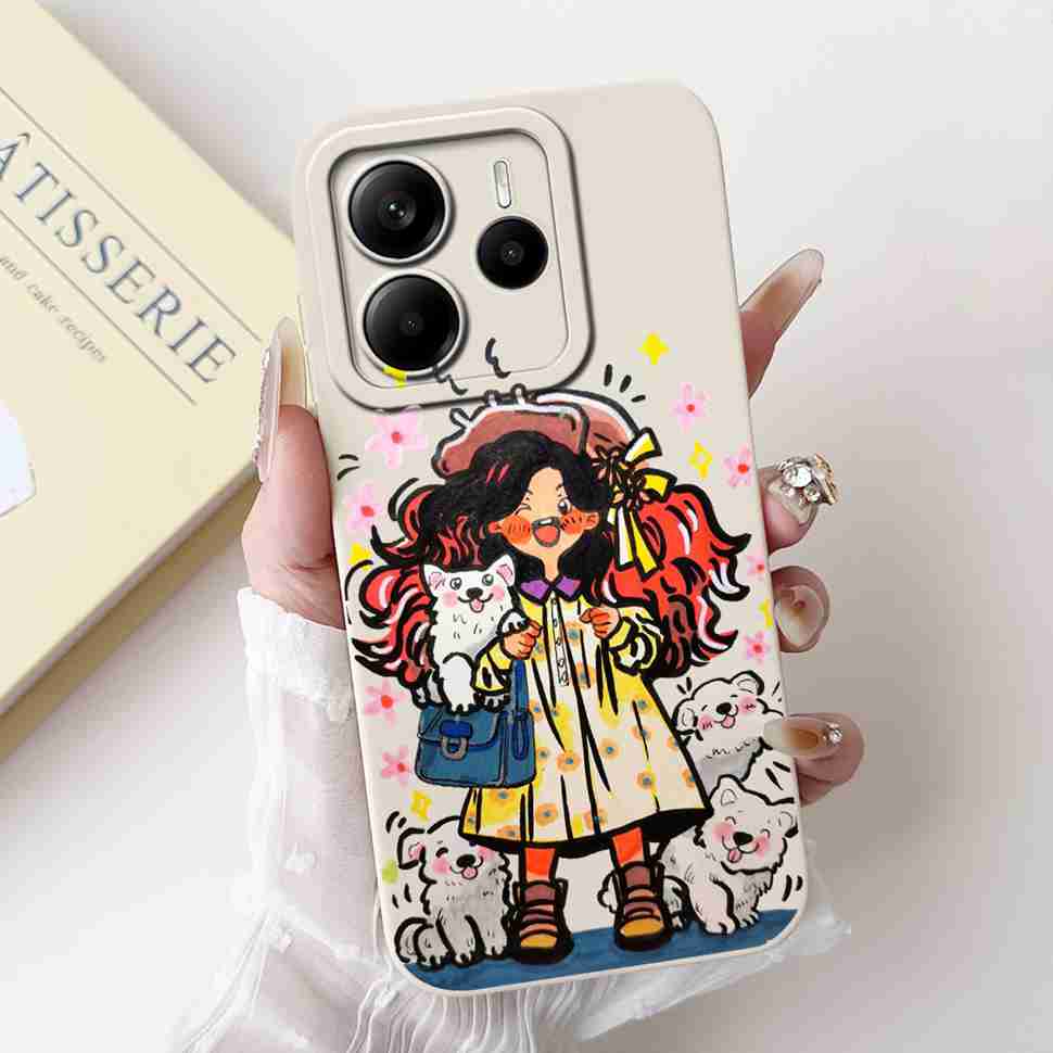 For Xiaomi Redmi Note 14 5G Case Panda Pattern Cover Soft Silicone Phone Case For Redmi Note 14 Note14 5G Fundas 6.67"