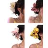 Hair Claw 3D Simulated Flower Shape Hair Clip Anti-slip Teeth Back Head Shower Hair Claw Hair Accessories