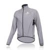 Morethan Long Sleeve Cycling Jacket Windbreaker Men's (L/Gray) Autumn/Winter (Lightweight/UV Protection/Back Pocket/Storable) WVP-005