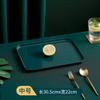 Tea Tray Living Room Cup Tea Cup Tray Household Rectangular Water Cup Tea Cup Tray Fruit Tray Nordic Plastic