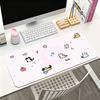 Kawaii Cartoon Pixel Kitten Mouse Pad For Office Gaming And Keyboards NonSlip Large Waterproof