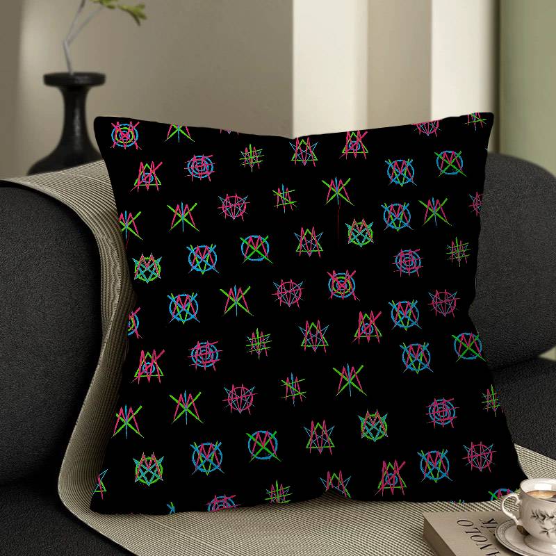 A-Mindless Self Indulgence-S Lucky Dragon Pillow Cover Sofa Cushion Cover Home Room Decoration Children Gift