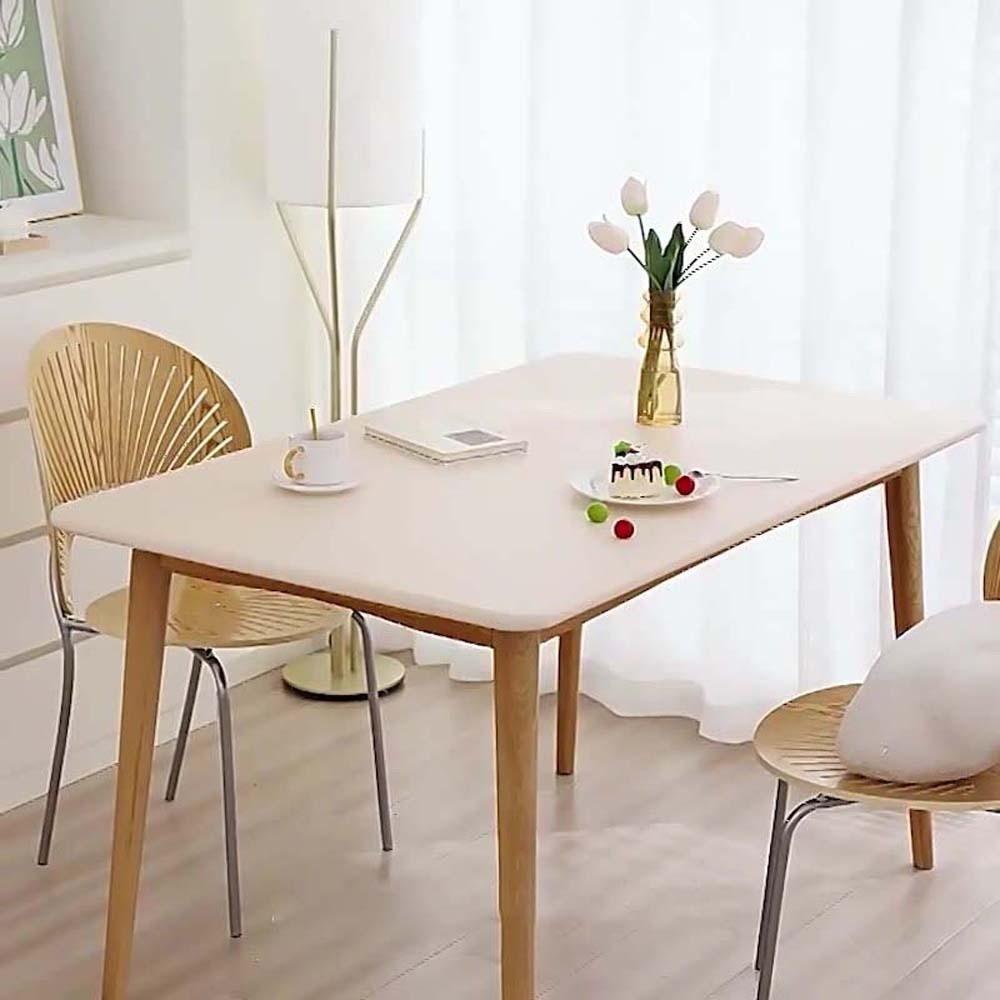 Smooth Imitation Sheepskin Tablecloth Rectangular Desk Protection Cover  Dining