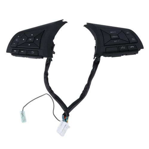 Steering Wheel Switch, Steering Wheel Control Button Wear Resistance Good Adhesion Replacement, For Nissan TNANA 2018‑2021, Automotive